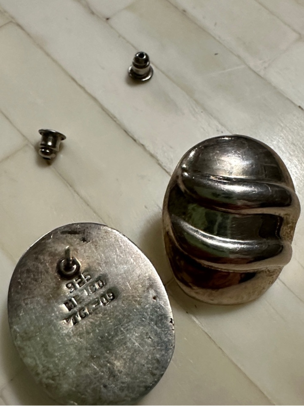 Sterling southwest design earrings